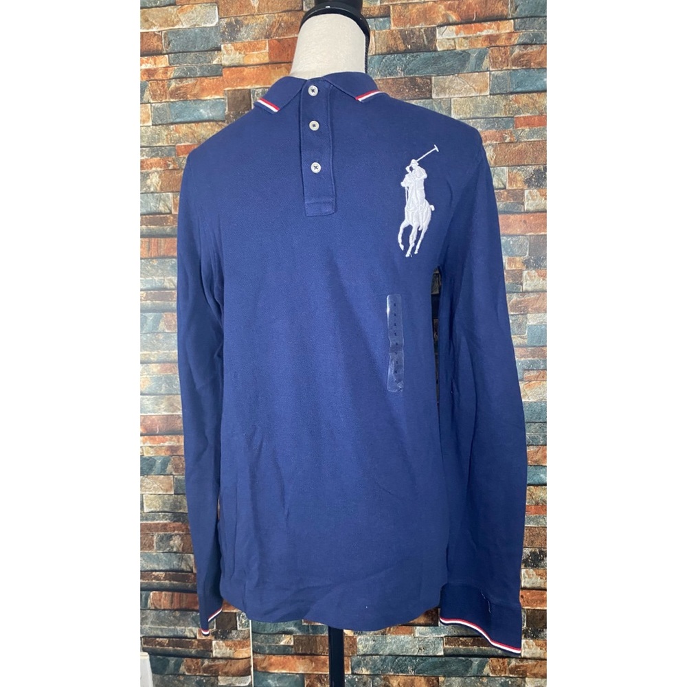 BNWT Polo Ralph Lauren navy long sleeve shirt